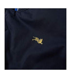 Reversible Bomber Jacket - Navy and Blue Plaid