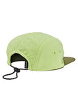 Reversible Cap - Olive and Lime Green Fleece