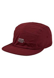 Reversible Cap - Burgundy and Orange Fleece