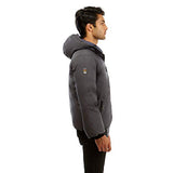 Reversible 750 Down Jacket - Navy and Grey