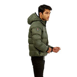 Reversible 750 Down Jacket - Olive and Black