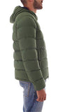 Reversible Down Jacket - Olive and Navy