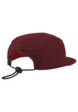 Reversible Cap - Burgundy and Orange Fleece