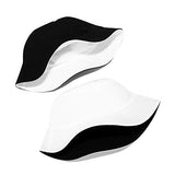 Reversible Bucket Hat - White and Black