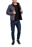 Reversible Puffer Jacket - Grey and Black