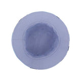 Reversible Bucket Hat - Lavender and Light Blue