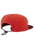 Reversible Cap - Burgundy and Orange Fleece