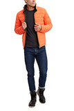 Reversible Puffer Jacket - Orange and Dark Olive