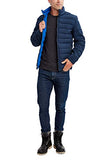 Reversible Puffer Jacket - Blue and Navy