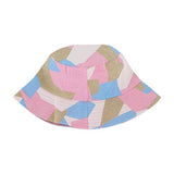 Reversible Bucket Hat - Pink and Light Blue