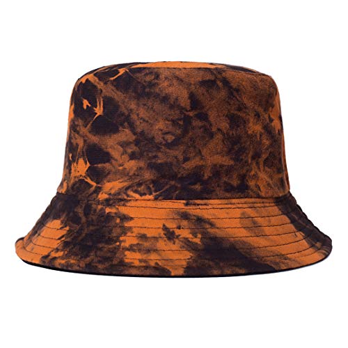 Reversible Bucket Hat - Women\'s - Orange and Black – ALLREVERSIBLE