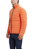 Reversible Puffer Jacket - Orange and Dark Olive