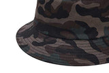 Reversible Bucket Hat - Camo and Black