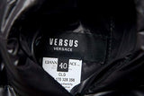 Reversible Goose Down Parka - Black and Gold - Medium