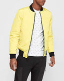 Reversible Bomber Jacket - Yellow and Black