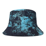 Reversible Bucket Hat - Teal and Black