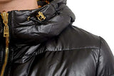 Reversible Goose Down Parka - Black and Gold - Medium