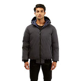 Reversible 750 Down Jacket - Navy and Grey