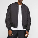 Reversible Bomber Jacket - Burgundy and Black