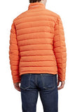 Reversible Puffer Jacket - Orange and Dark Olive