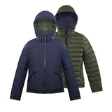 Reversible 750 Down Jacket - Olive and Navy