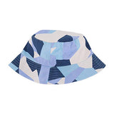Reversible Bucket Hat - Lavender and Light Blue