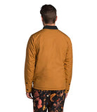 Reversible Ski Jacket - Insulated Base Layer - Brown and Black