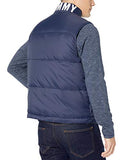 Reversible Puffer Vest - Blue and Red