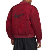 Reversible Bomber Jacket - Burgundy and Black