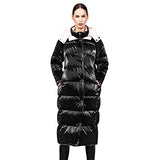 Reversible Hooded Down Coat - Pink and Black