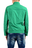 Reversible Windbreaker Jacket - Green and Black - Small