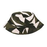 Reversible Bucket Hat - Black and Olive Green