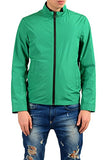 Reversible Windbreaker Jacket - Green and Black - Small