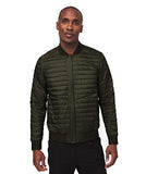 Reversible Bomber Jacket - Dark Olive - Medium