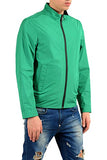 Reversible Windbreaker Jacket - Green and Black - Small