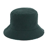 Reversible Bucket Hat - Teal and Black
