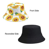 Reversible Bucket Hat - Floral and Black