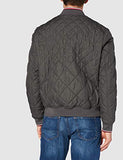 Reversible Bomber Jacket - Navy and Grey - Large
