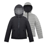 Reversible 750 Down Jacket - Grey and Black