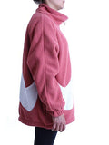 Reversible Sherpa Jacket - Pink and White