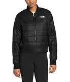 Reversible Bomber Jacket - Abstract Print and Black