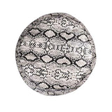 Reversible Bucket Hat - Vegan Snakeskin and Black