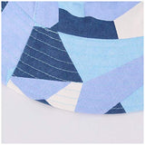 Reversible Bucket Hat - Lavender and Light Blue