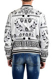 Reversible Bomber Jacket - Black and White - Large