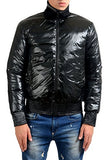Reversible Insulated Parka Jacket - Black and Grey Camo - Small