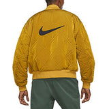 Reversible Bomber Jacket - Dark Sulfur and Black