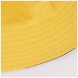 Reversible Bucket Hat - Yellow and Olive Green