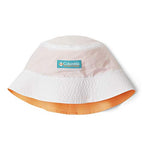 Reversible Bucket Hat - Peach and White