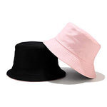 Reversible Bucket Hat - Pink and Black
