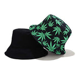 Reversible Bucket Hat - Black and Green